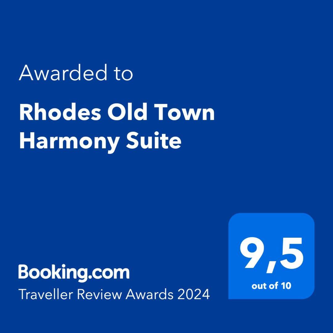 Rhodes Old Town Harmony Suite Rhodes City Esterno foto